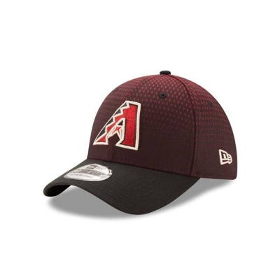 Arizona Diamondbacks Gorra | New Era MLB Team Classic 39thirty Stretch Fit Cap Mexico - Negros